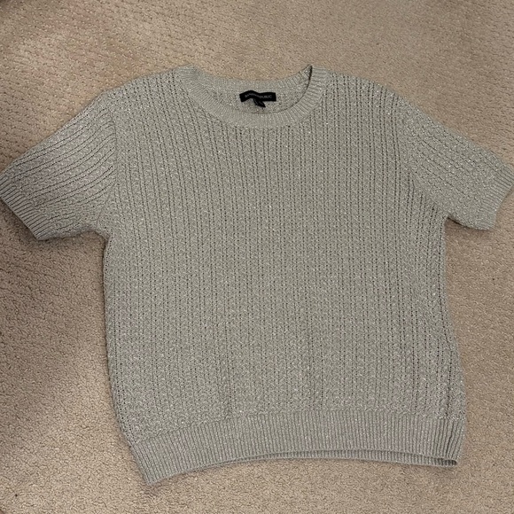 Banana Republic Light Tan Crew Neck Sweater - Picture 3 of 5